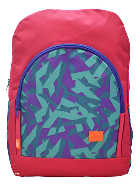 Mochila Escolar Estampada Rosa 17L BASIC CITY BP11OBC-01X