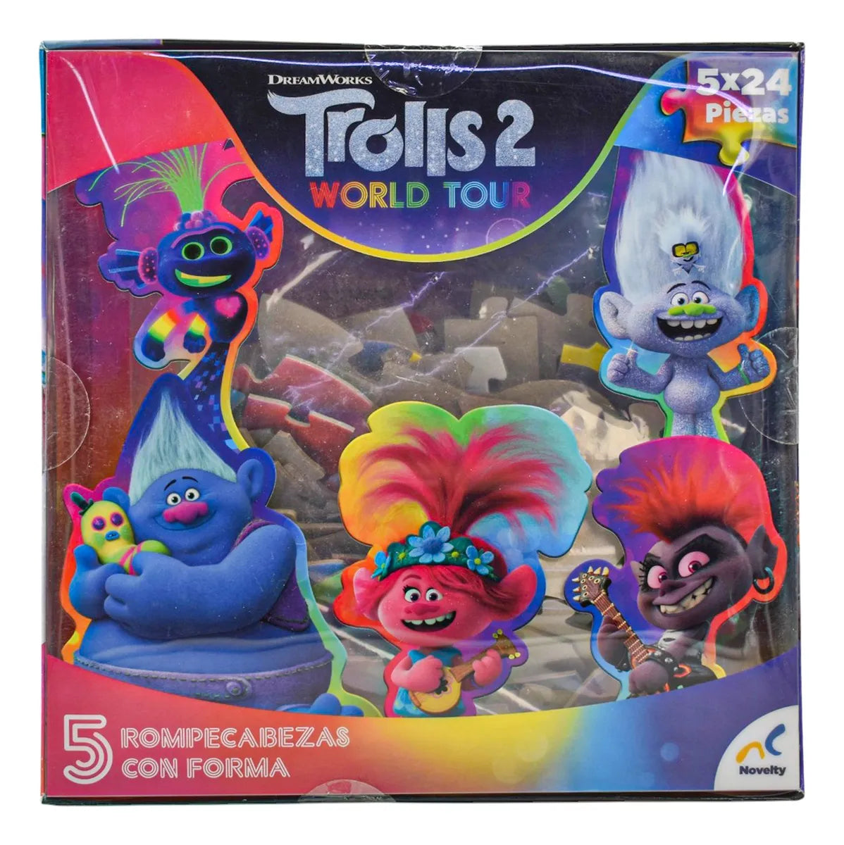 Trolls Y Jurassic World Game Pack Juegos De Mesa Novelty