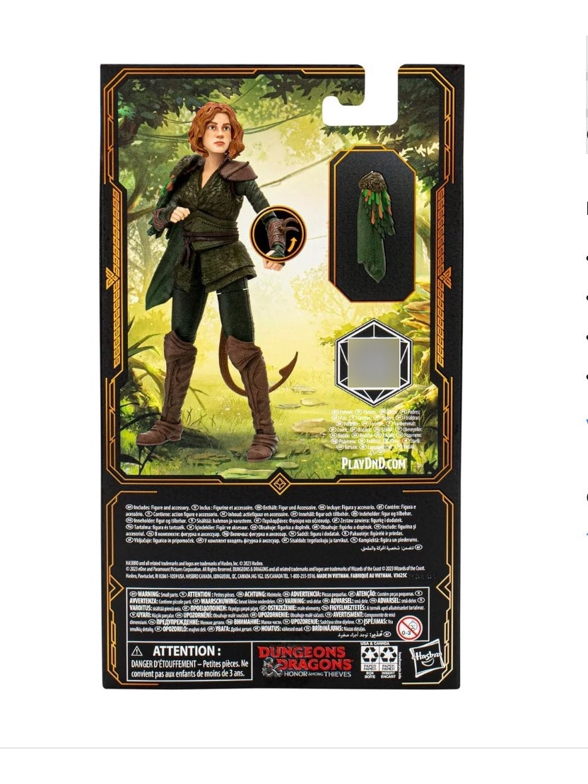 Muñeca Hasbro Doric F4867 de D&d Honor Among Rebels de 15 cm