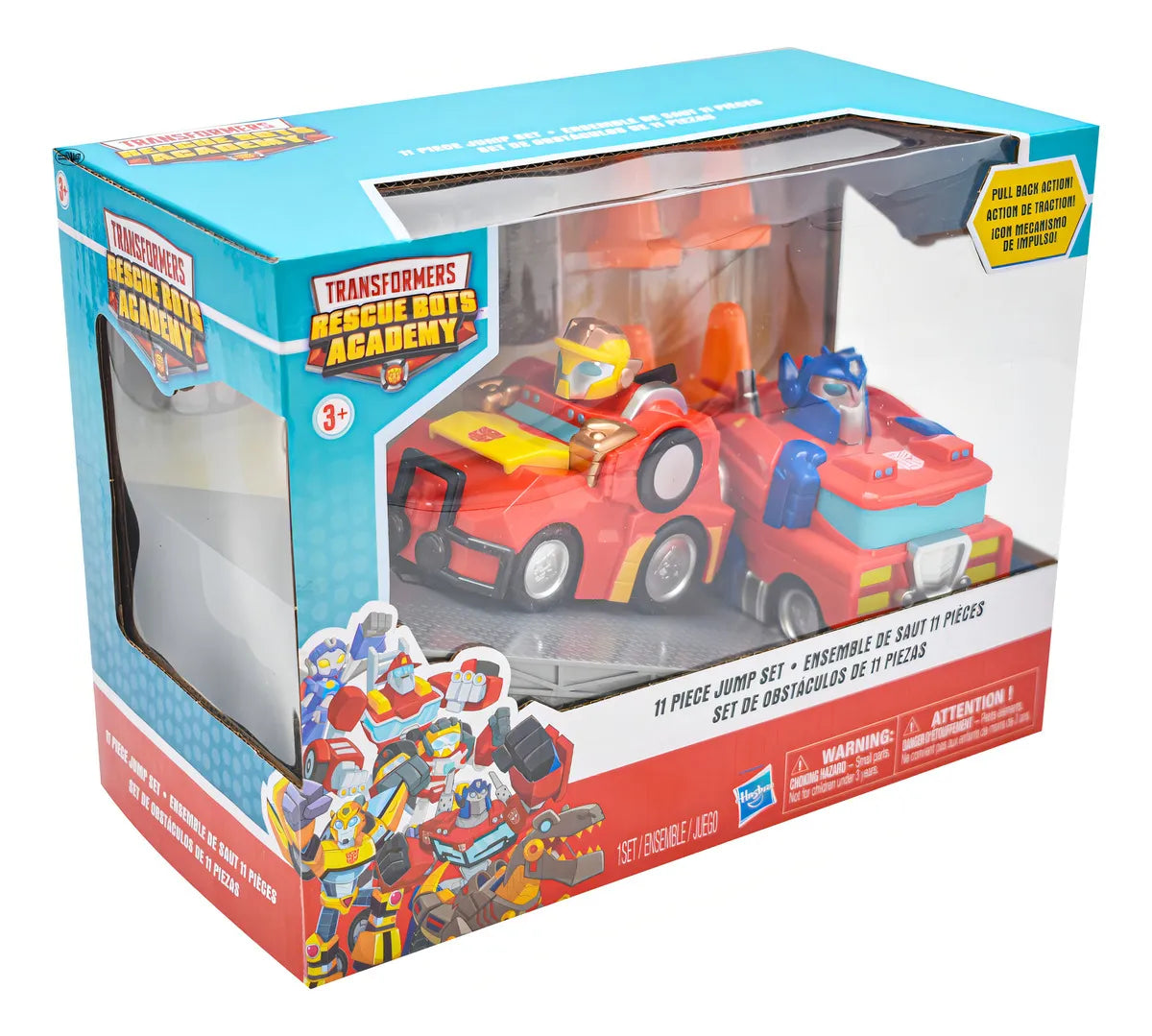 Transformers De Obstaculos De 11 Hasbro Color Rojo Personaje Optimus Prime, Bumblebee