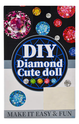 Diy Diamond Cute Doll Green Silver Reindeer Dd120 14cm Yaali