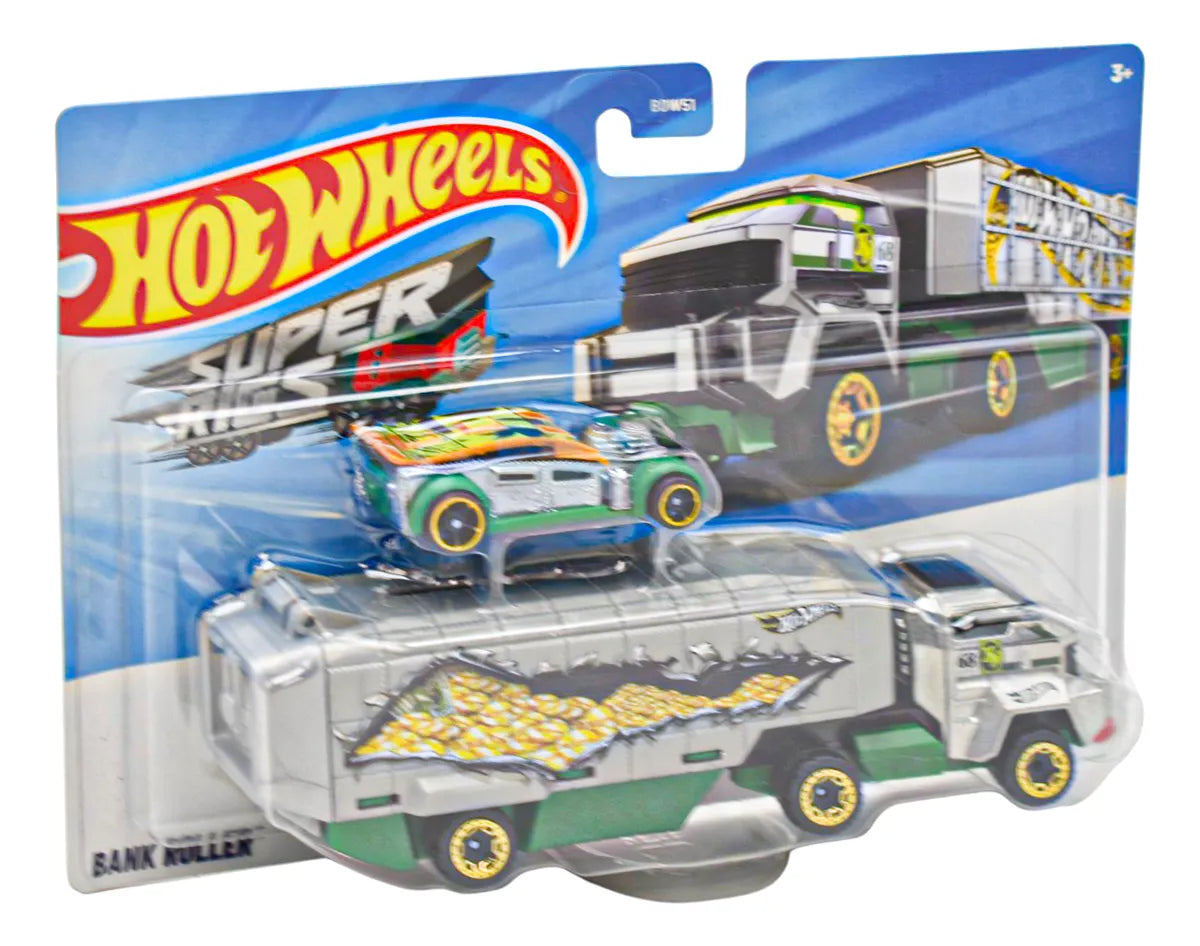 Hot Wheels Super Rigs Pack 6 Vehículos 1:64 Mattel Multicolor