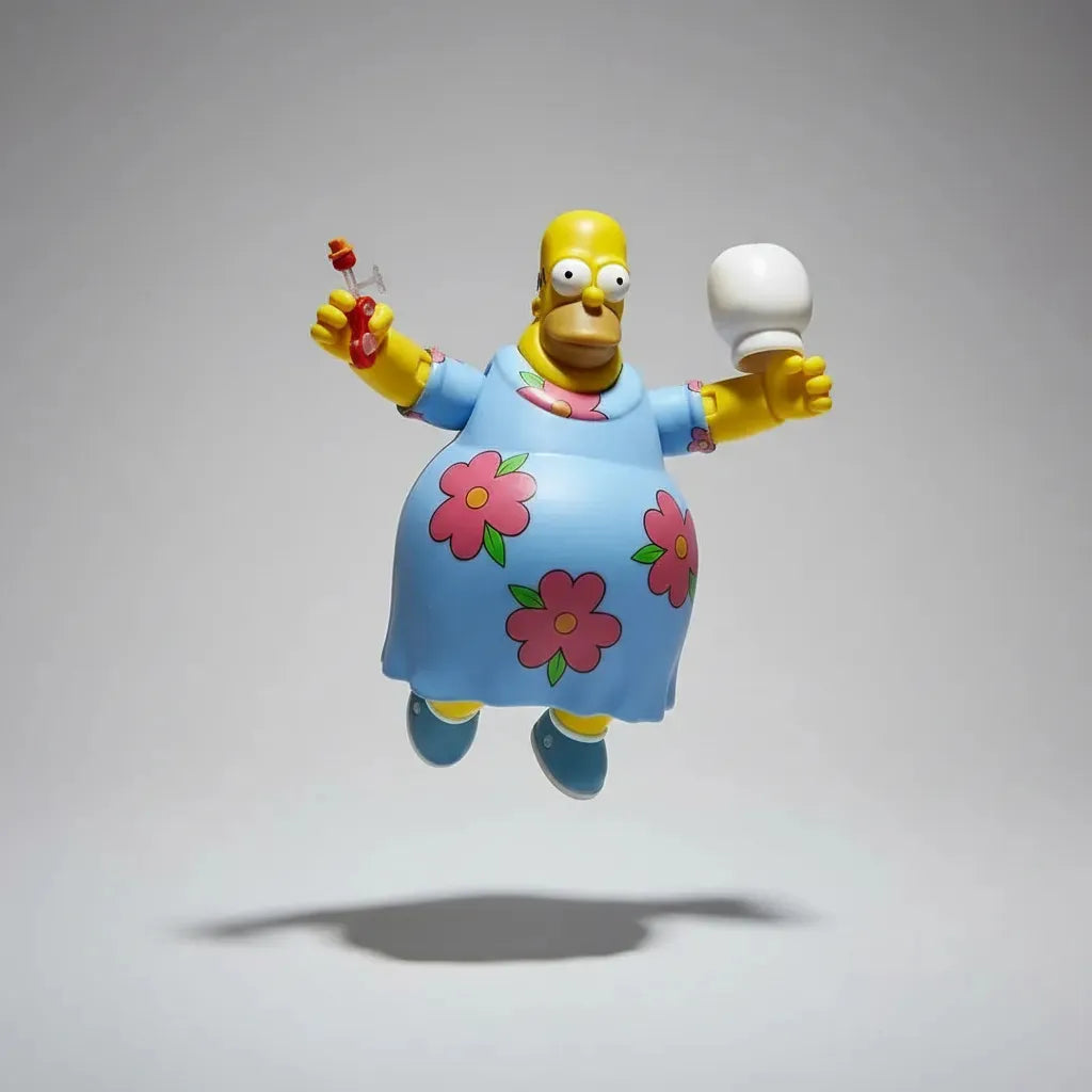 Los Simpson Homero King Size Figura 13cm Jakks Pacific