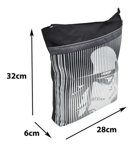 Bolsa Star Wars Stormtrooper Rayas 114897 Ruz Con Detalle Negro Estampado