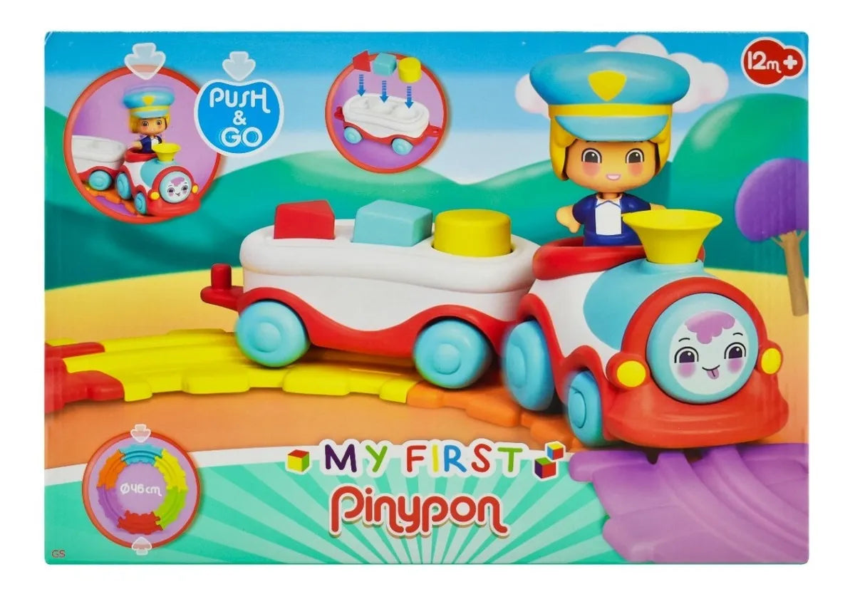 Pinypon Mi Primer Pinypon Tren Preciona Y Anda Famosa