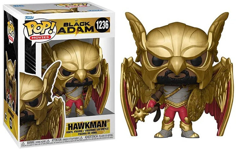 Dc Black Adam Hawkman #1236 Movies Funko Pop