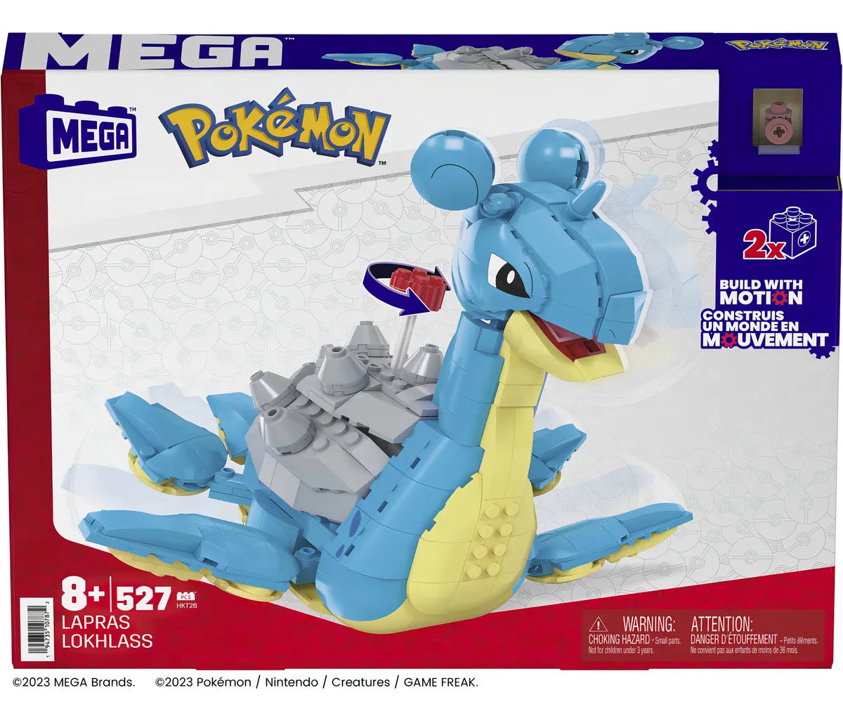 Mega Pokémon Juguete De Construcción Lapras