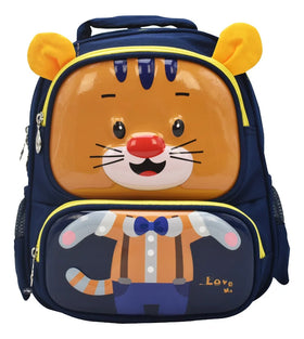 Mochila Tigre Love Me Mini Backpack 3d Azul Ll23kbm021