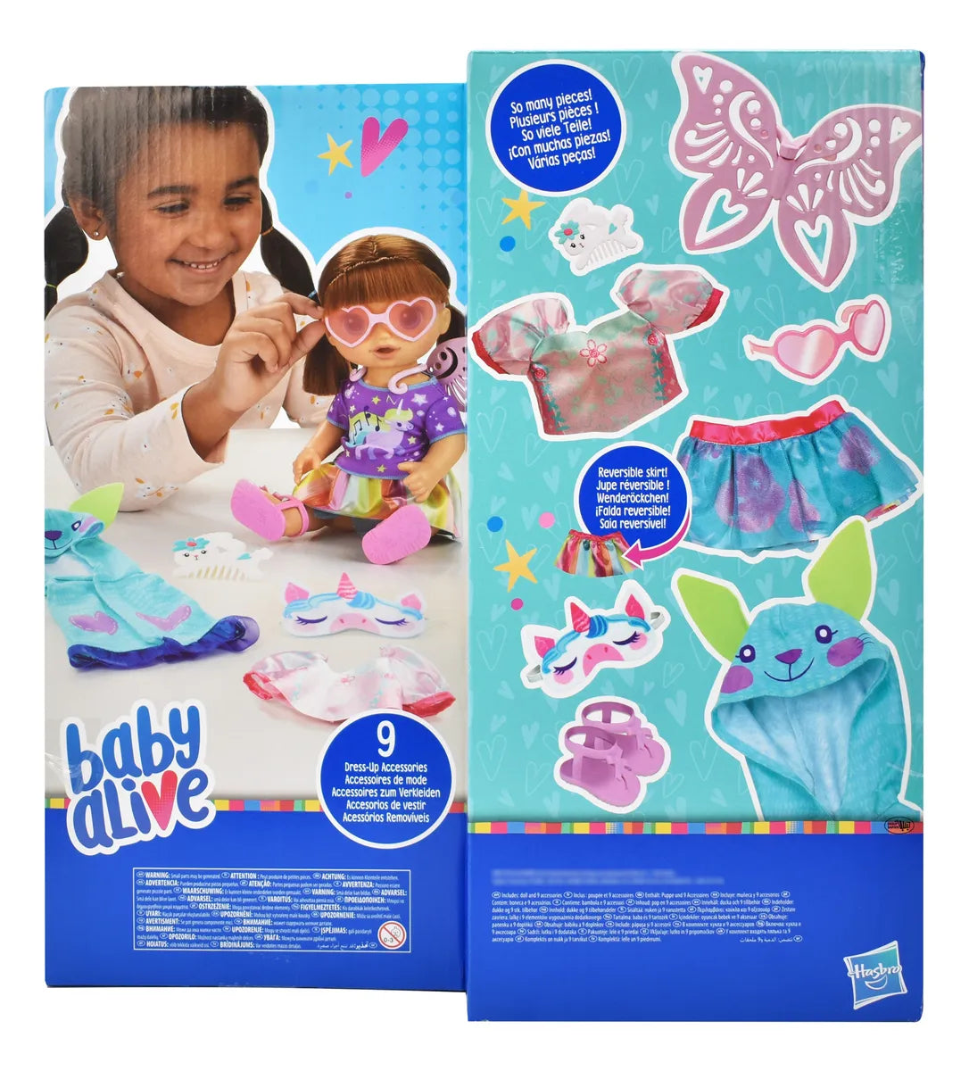 Baby Alive Estilos Magicos Muñeca Castaña 32cm Hasbro