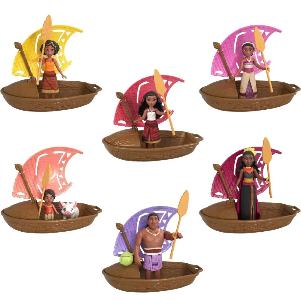 Moana 2 Wayfinder Wonders Pack 3 Figuras Sorpresa Mattel