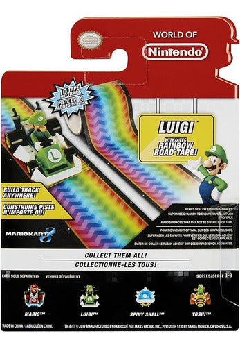World Of Nintendo Mario Kart 8 Luigi Jakks Pacific Verde