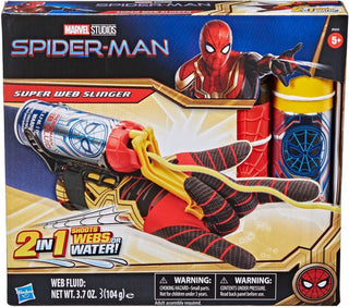 Spider Man Guante Lanzador De Telaraña Y Agua 2 En 1 Hasbro