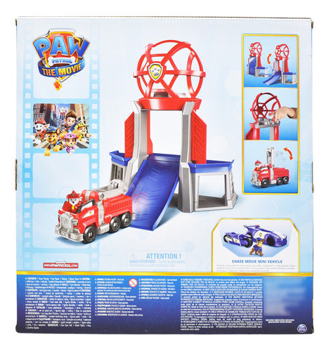 Paw Patrol Movie Adventure City Tower Marshal Spin Master Cd Multicolor