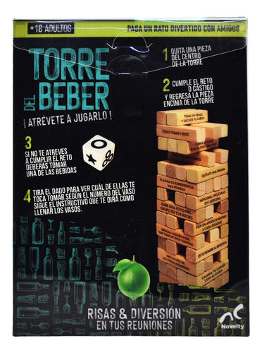 Juegos De Beber Pack 5 Juegos De Mesa 18 Años Novelty