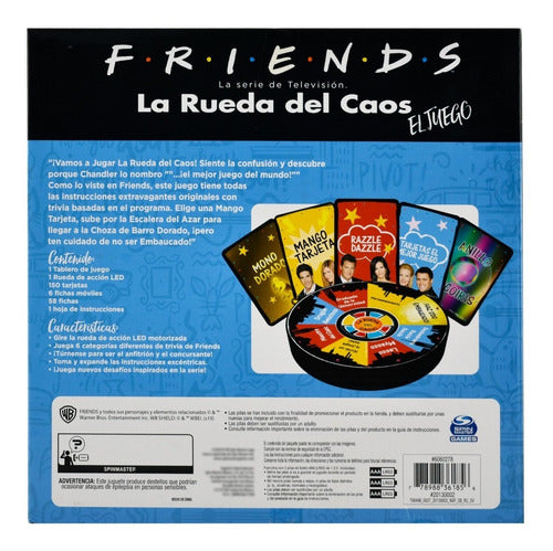 Friends La Rueda Del Caos Juego De Mesa Cardinal
