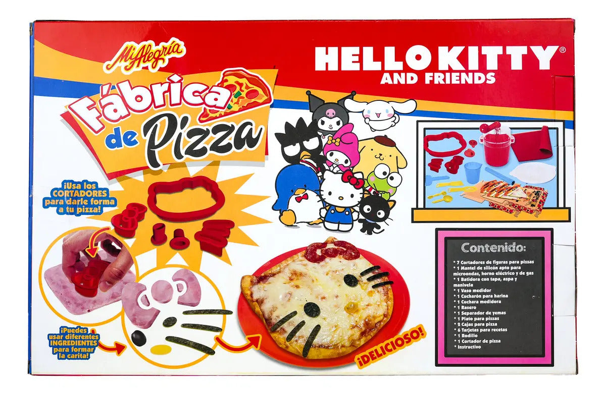 Fabrica De Pizzas Hello Kitty And Friends Mi Alegria Color Blanco