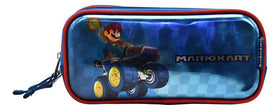 Lapicera Mariokart Tornasol 3 Cierres Chenson Con Detalle Azul Tornasol