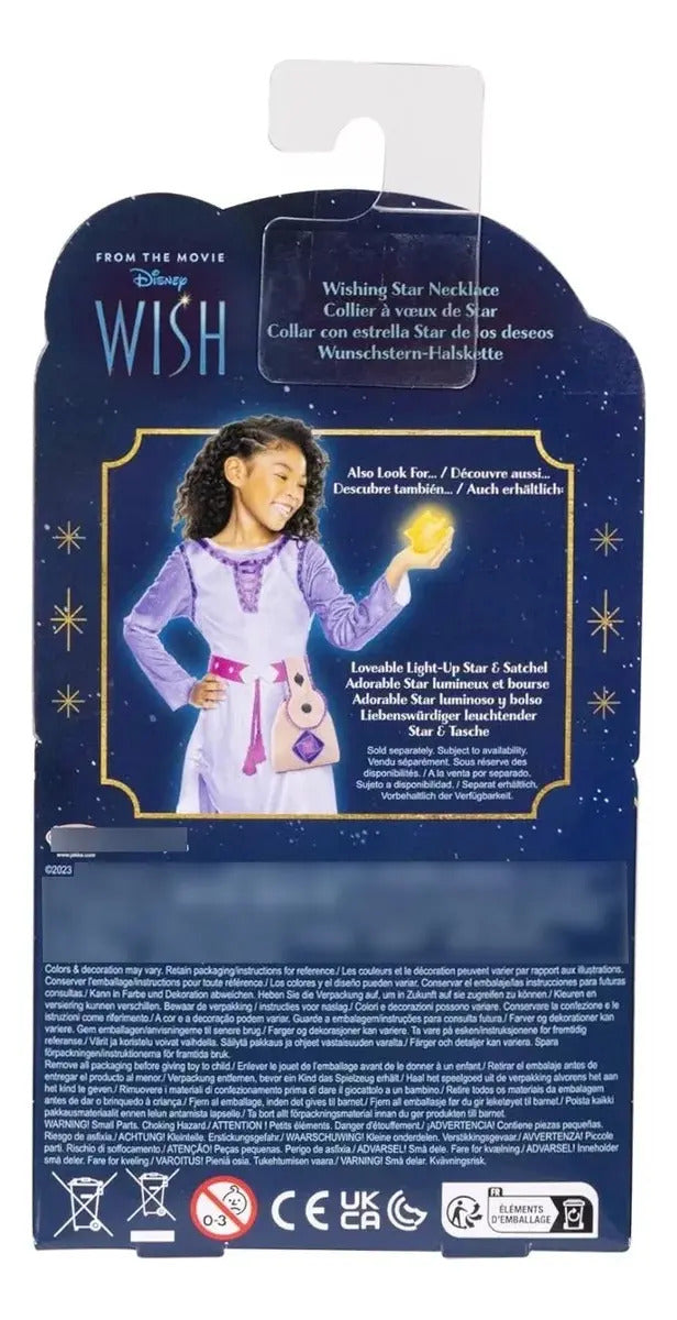 Disney Wish Collar Con Estrella Star De Los Deseos Jakks
