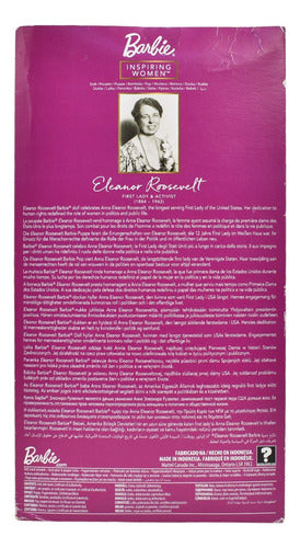 Barbie Inspiring Women Series Eleanor Roosevelt Mattel Cf