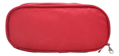 Mochila Con Ruedas Lonchera Lapicera Sweet Primaria Rosa 3d