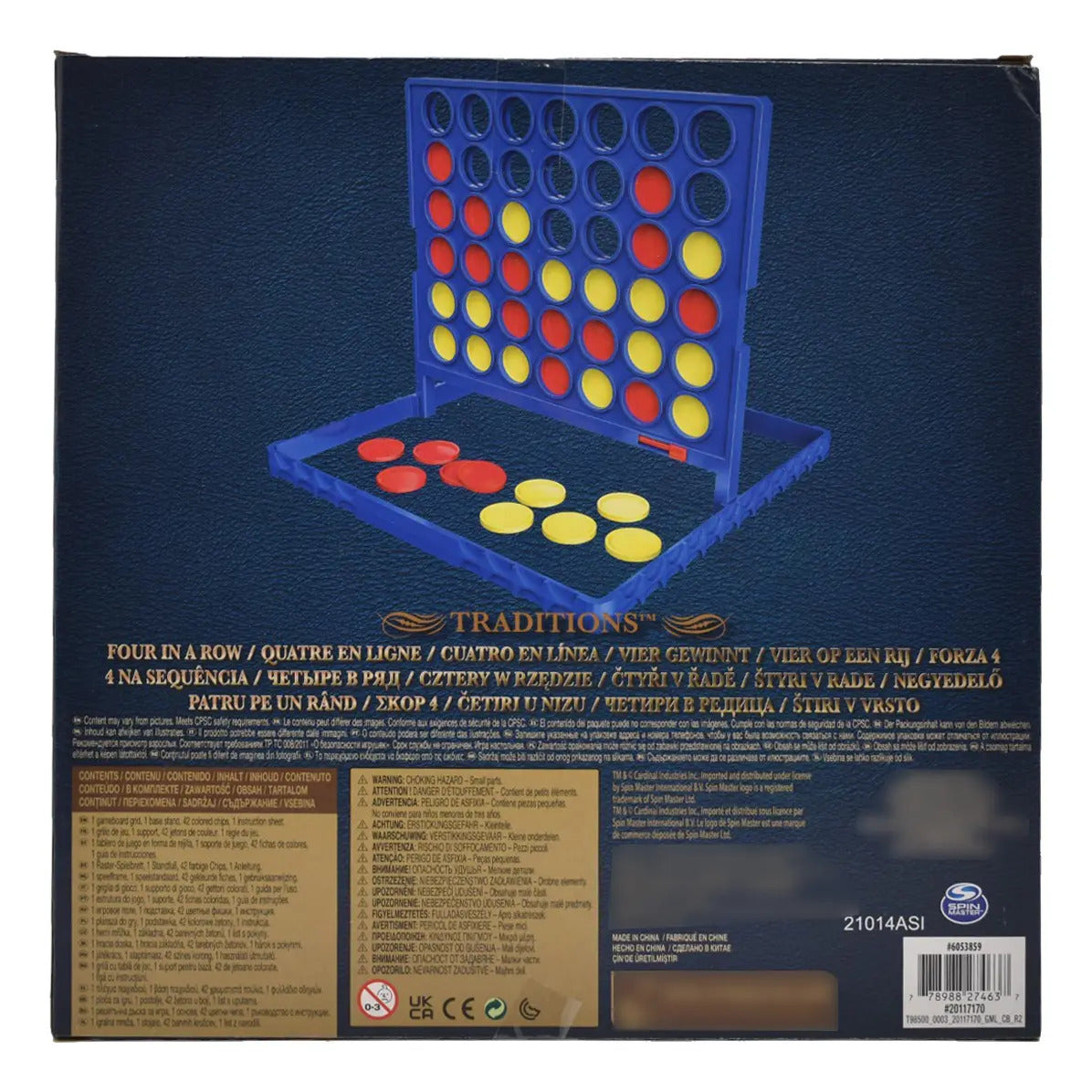Conecta Cuatro En Linea Juego De Mesa Spin Master Cd