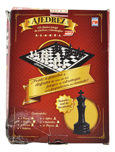 Ajedrez Mini Clásico Ideal Para Viajes Fotoroma Cd