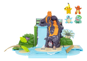 Pokémon Carry Go Playset with Volcano Case