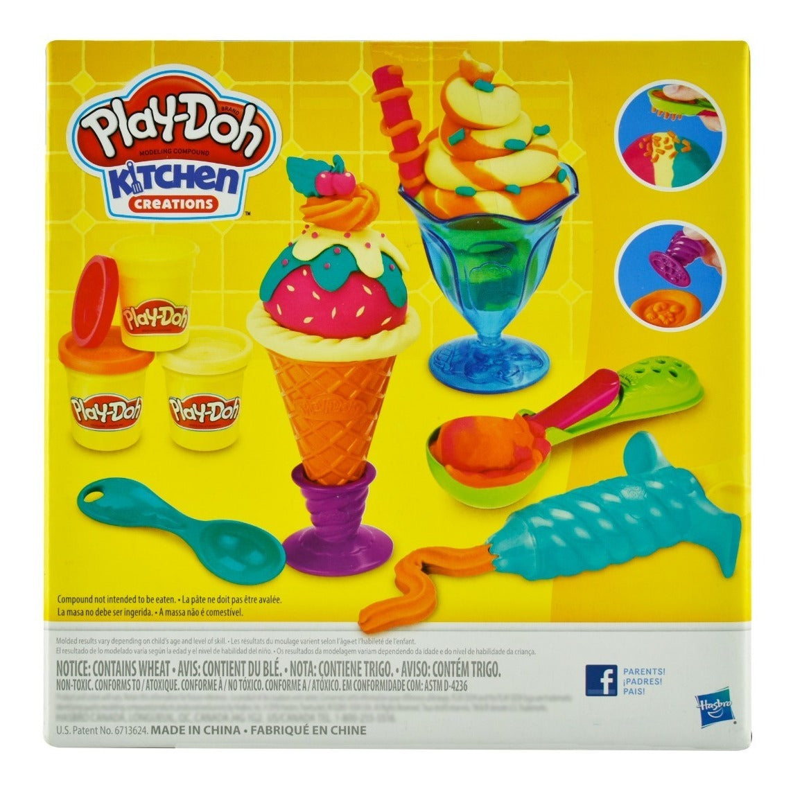 Play Doh Delicias Heladas Kitchen Hasbro