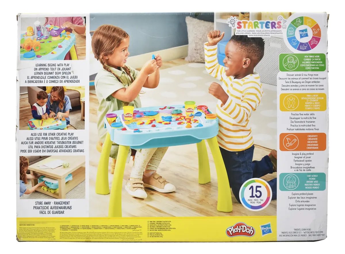 Play Doh Estacion De Creatividad Play Doh Starters Hasbro Da Multicolor