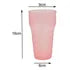 Vaso Plastico Forma De Malteada Pack 6pz Bestway