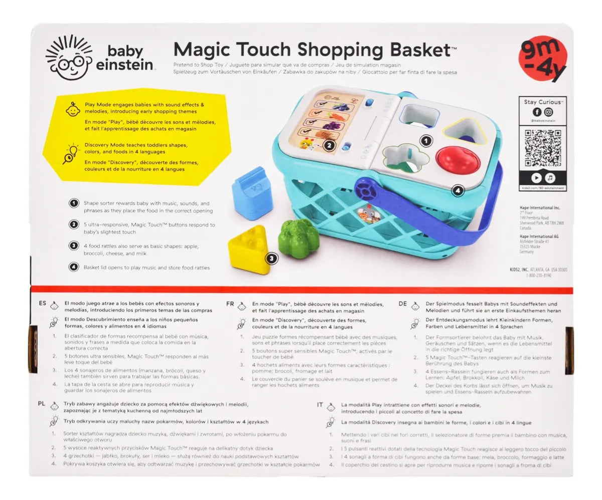 Presiona Y Brilla Con Canasta De Compras Bright Starts