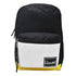 Mochila Con Compartimiento Para Laptop Lisa Negro Con Blanco Ll20bpi23 Lluvia
