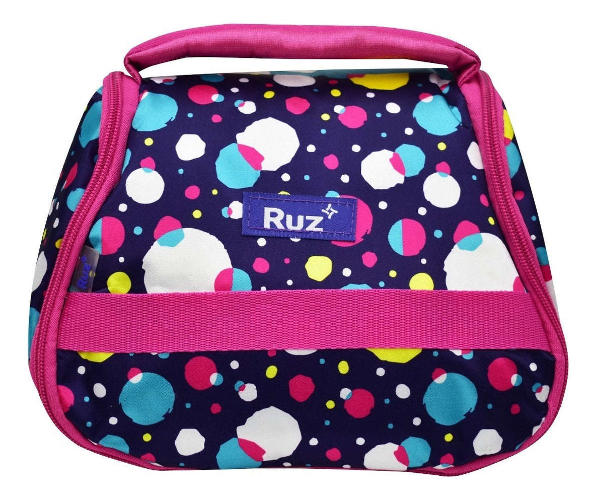 Lonchera Minnie Mouse Rosa Flor 125310 Ruz Estampado/liso