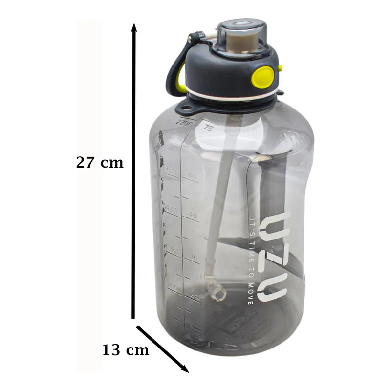Botella De Tritan Con Asa 2200ml Sm22hat164