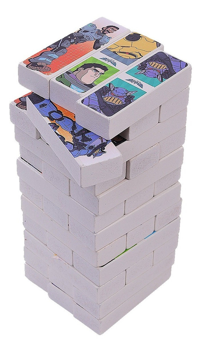 Juegos Torre De Madera, Dominó Y Memoria 3 En 1 Novelty 3