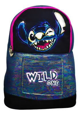 Mochila Lilo Y Stitch Wild One Estampado Primaria Atm