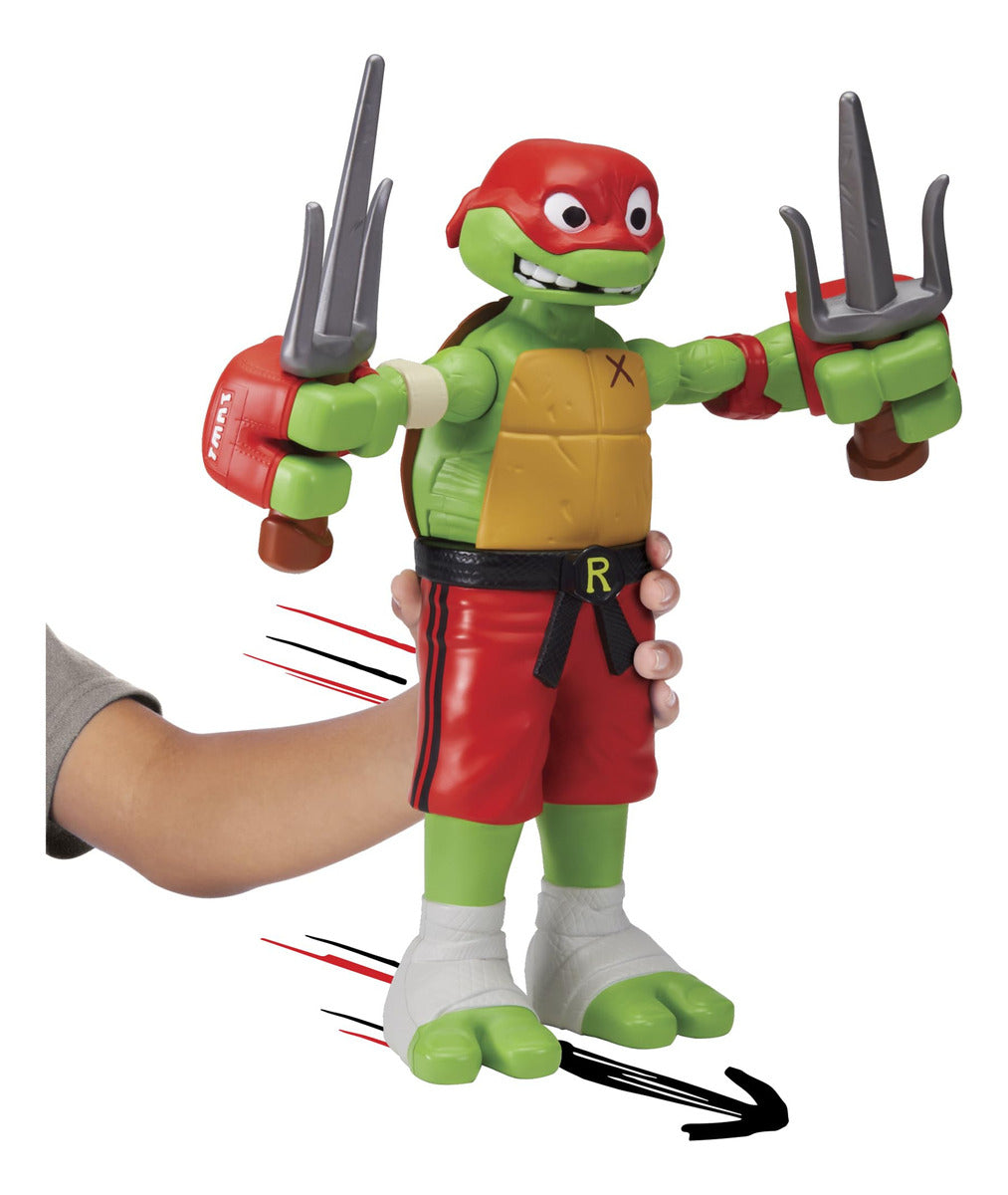 Figura De Golpeo Gigante Raphael - Tortugas Ninja Playmates