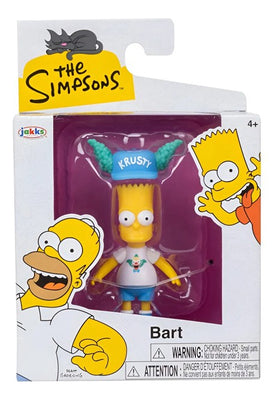 2.5 Inch Bart Simpson Figure with Krusty Hat