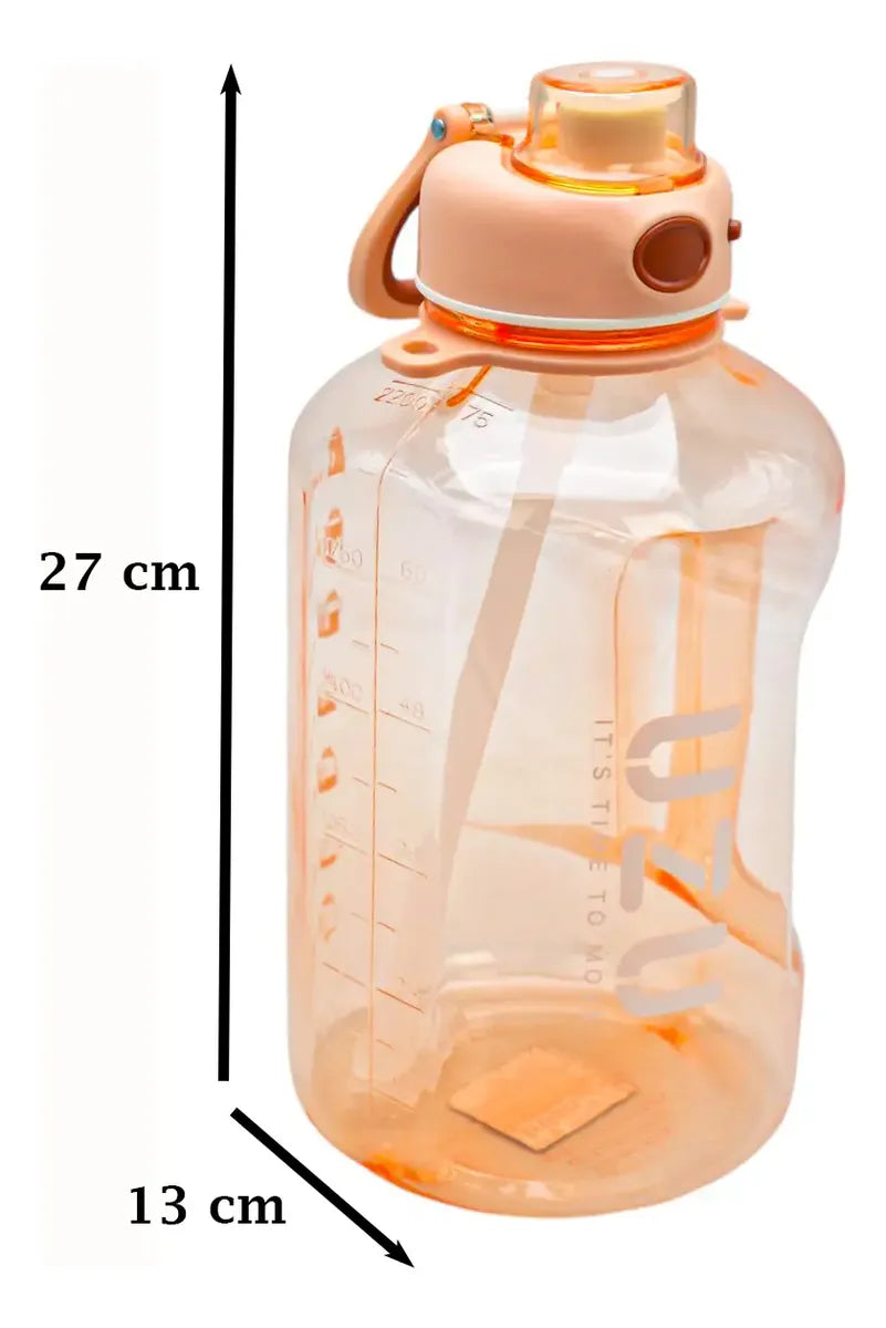 Botella De Tritan Con Asa 2200ml Sm22hat164