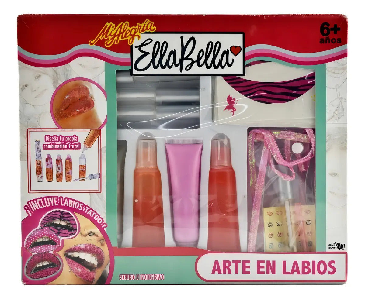 Ella Bella Arte En Labios Mi Alegria