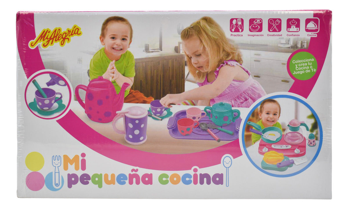 Mi Pequeña Cocina 16 Piezas Mi Alegria Multicolor