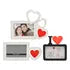 Porta Retratos De Corazon Pack 3 Piezas Bestway