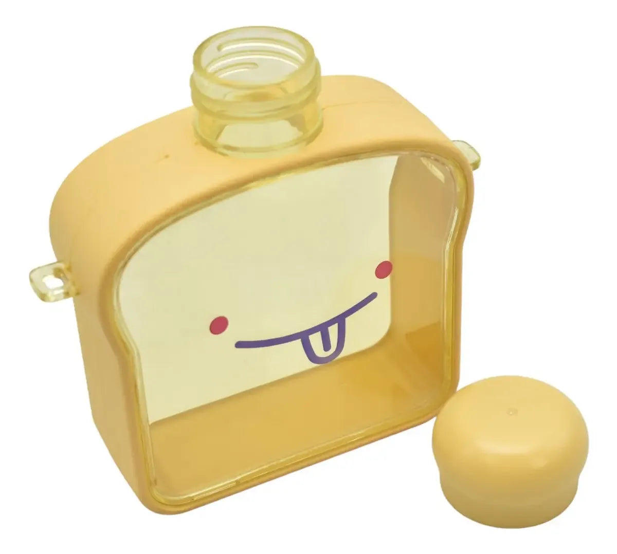 Botella En Forma De Tostada Emoji 380ml Sm22hat227