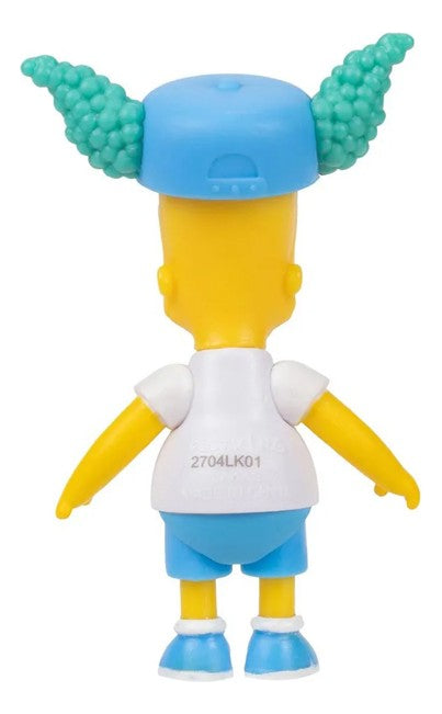 Figura De 2.5 Pulgadas Bart Con Gorra De Krusty Los Simpsons