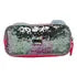 Lapicera Oso De Peluche Gafas Lentejuela Rosa Con Luz Lluvia