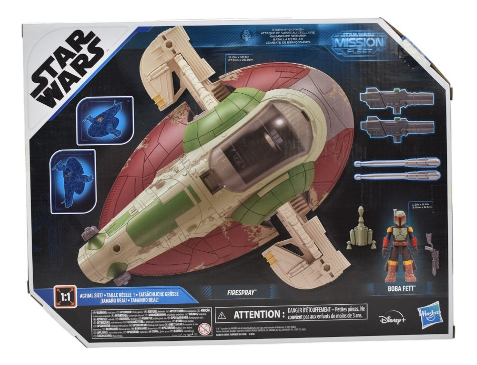 Star Wars Pack 2 Figuras Marrok Y Nave Firespray Hasbro