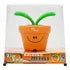 Zip Zap Mini Plantita Solar Naranja Con Movimiento Fotorama