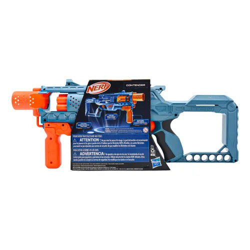 Nerf Elite 2.0 Contender 6 Dardos Pack 3 Piezas Hasbro Azul