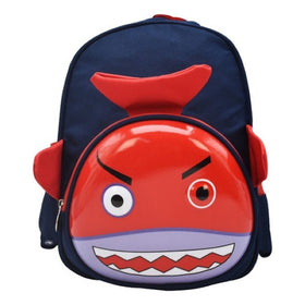 Mochila Tiburon Mini Backpack 3d Azul Ll23kbm017
