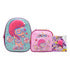 Mini Backpack The Bellies Bellie Beth Kit 3pz Famosa Rosa 3d